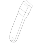 Genuine Gm Light Cashmere Passenger Seat Blt With Buckle 19121542 New. Price: $232.37.