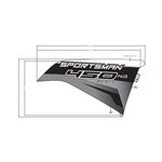 Polaris Side Decal, Right, Sportsman 450 H.o., Genuine Oem Part 7184285, Qty New. Price: $49.74.