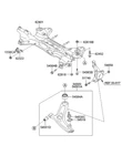 62405G5100 Genuine Crossmember Complete For Kia Niro '17+ /dhl New. Price: $238.50.