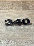 Nos Mopar 1970 Dodge Dart; 1973 Sport "340" Hood Call Out Emblem Nice!!! New. Price: $79.95.