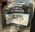 Mercury Connector 22-42683 New. Price: $10.75.