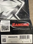 Rancho RS55379 RS5000X Rear Suspension Shock Absorber (single) New. Price: $199.00.