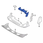 Genuine Ford Radiator Support Air Deflector Seal LK4Z-16A238-C New. Price: $96.99.