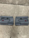 90-95 Toyota 4RUNNER Gray Front Door Panels W/arm Rests Left & Right Oem Used. Price: $145.00.