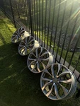 Oem Audi 20X8.5 ET45 Wheels Rims 5X112 Multi-spoke Gray A6 A7 Q5 Q7 Set Of Used. Price: $525.00.