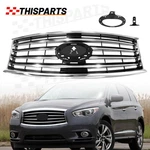 Fit For 2013 2014 2015 Infiniti QX60 JX35 Chrome Grille IN1200123 623103JA0A New. Price: $79.69.