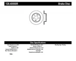 Stoptech Sport Cryo Cross Drilled Brake Rotor Front Left Rear Right- STOP-128... New. Price: $128.59.
