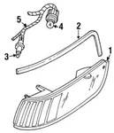 Genuine Ford Shield XW3Z-15C419-AA New. Price: $20.24.