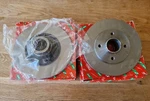 2X Brake Discs Pair Solid Fits Renault Megane Trw DF2729S New. Price: $81.95.
