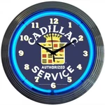 Neonetics 8CADSR Cadillac Service Clock New. Price: $79.99.