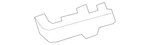 Genuine Oem Toyota Corolla 2014-2019 Upper Retainer No. 52562-02210 New. Price: $24.00.