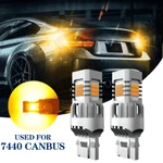 2X 7440 Led Rear Turn Signal Light Subaru Forester Impreza 04-2017 Amber Eoh New. Price: $18.04.