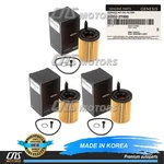 Genuine 3PCS Oil Filter Kit For Genesis G80 GV70 GV80 2.5L 2021-2024 263502T000 New. Price: $37.30.