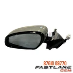 2019-2021 Genesis G70 Rear Left Door Mirror New Oem 87610 G9770. Price: $792.10.