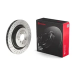 Brembo 09.B710.11 Drilled & Slotted Vented Rear Rotor For 2016-2019 Mercedes Gle New. Price: $163.70.