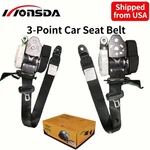 Seat Belts For 2021 Toyota RAV4 Rear Left And Right Retractor Black New. Price: $172.99.