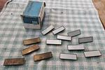 Lot Of 13 Nos 1977-1987 Gm Pull Strap Escutcheon Trim Covers Woodgrain Aluminum New. Price: $79.00.