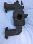 Intake Manifold Willys Jeep L134 Cylinder Flat Head Engine Used. Price: $100.00.