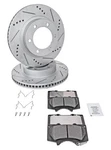 Jegs Truck-n-tow JX25 Brake Pads & Rotors Kit Fits Select 2003-2022 Toyota New. Price: $214.99.
