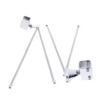 United Pacific 70203 Chrome Curb Feelers, Universal 11-3/4" Length, Silver New. Price: $26.91.