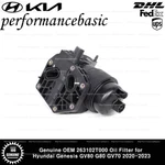 Genuine Oem 263102T000 Oil Filter For Hyundai Genesis GV80 G80 GV70 2020-2023 New. Price: $80.00.