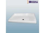 Specialty Recreation SP2432WC Shower Pan, 24" X 32, Center Drain, White New. Price: $161.58.