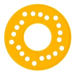 Jegs 80860 Wheel/stud Bolt Circle Template New. Price: $10.99.
