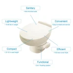 Thetford 42172 Residence Rv Toilet Low Bone New. Price: $185.67.