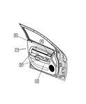 Genuine Mopar Switch Bezel Right 1JX16BD1AA New. Price: $22.00.