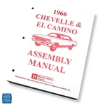 1966 Chevelle & Camino Factory Gm Assembly Manual Each Loose Leaf / Unbound New. Price: $34.99.