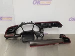 2021 Honda Civic Type Hatchback Dash Bezel Set Red/ Carbon Fiber With Vents Used. Price: $166.25.