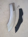 01-07 Toyota Sequoia Rear Left Driver Door Fender Molding Flare Trim -silver Used. Price: $53.99.