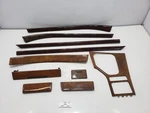 97-03 Oem Bmw E39 Left Right Dash Center Console Door Wood Trim Vavona Set * Used. Price: $299.95.