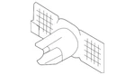 Genuine Volkswagen Mount Bracket 5NN-919-492-C New. Price: $12.71.