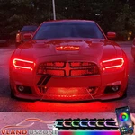 2X Vland Multicolor Drl Projector Led Rgb Headlights For Dodge Charger 2011-2014 New. Price: $329.99.