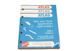 Atlas 2334 (8-91), 1991 Belt & Hose Application Information Catalog Used. Price: $18.99.