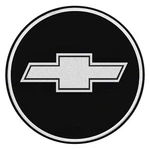 For Chevy C20 75-78 Oer Black Wheel Center Cap Emblem Chrome Bow Tie Logo New. Price: $20.91.