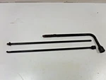 Jeep Wrangler Tj 97-06 Emergency Spare Bottle Jack Tools W/ Lug Wrench Oem Used. Price: $44.99.