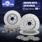 Front Rear Rotors Brakes Pads Set Ford Flex Explorer Taurus Lincoln Mkt Mks New. Price: $203.88.