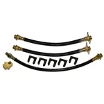Rubber Hose Kit Drum Brakes 9" 1967-69 Dodge Dart Plymouth Valiant 3PC New. Price: $61.00.