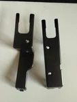 1966 1967 Corvette 427 Ignition Shield Brackets Lh & Rh Upper - Pair New. Price: $42.00.