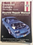 Chevrolet Camaro 1982-1992 Haynes Repair Manual 24016 Used. Price: $7.95.