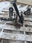 Driver Rear Suspension 1.6L Turbo Fits 21-23 Santa Fe 3137760 Used. Price: $254.00.