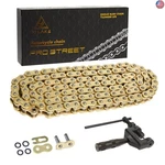Hialke Gold 525 X-ring Chain 130 Links With Connecting Master And New. Price: $184.90.