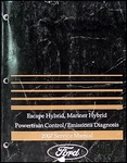 2007 Ford Escape Mariner Hybrid Engine Emissions Diagnosis Manual Trouble Codes Used. Price: $29.00.