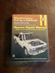 Haynes Repair Manual Nissan/datsun Pickup 1980-1997 Pathfinder 1987-1995 #72030 New. Price: $20.99.