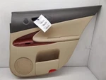 Lexus GS450H, Rear Right Door Trim Panel, 06-08, Tan, Leather, LA03, 67630-30J40 Used. Price: $138.18.