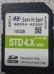 2016-2018 Hyundai Santa Fe 96554-4Z500 External Memory-map Navigation Used. Price: $64.99.