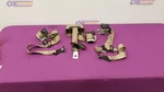 08 Ford F150 Crew Cab Rear Seat Belt Set Lot Of 3 Tan Used. Price: $85.00.