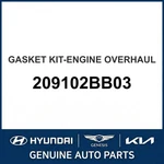 2018-2022 Hyundai Accent Gasket Kit-engine Overhaul Oem New 209102BB03. Price: $276.64.